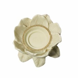 PartyLite Magnolia Lotus Flower Candle Holder